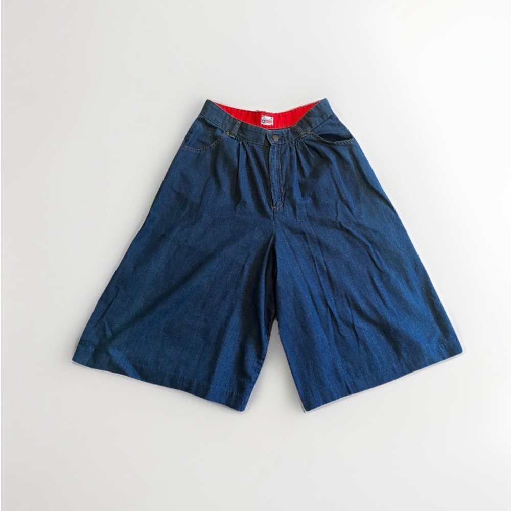 Rare VTG Levi’s Orange Tab Wide Leg Pants Raver Denim Culottes Rare 70s 26 W